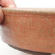 Keramische Bonsai-Schale 20,5 x 20,5 x 5 cm, Farbe rot - 2/3