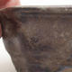 Keramische Bonsai-Schale 15 x 12 x 4 cm, graue Farbe - 2/4