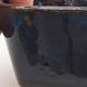 Keramische Bonsai-Schale 13 x 10 x 5,5 cm, Farbe blau - 2/4