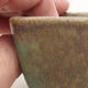 Keramik Bonsai Schüssel 10 x 7 x 4 cm, Farbe grün - 2/4