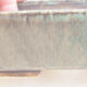 Keramische Bonsai-Schale 9,5 x 8 x 3,5 cm, Farbe grün - 2/3