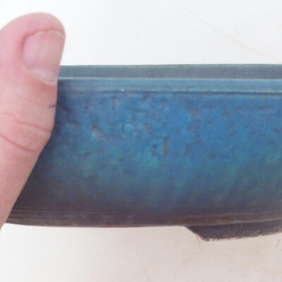 Bonsai-Schale 23 x 17,5 x 5,5 cm, Farbe blau - 2
