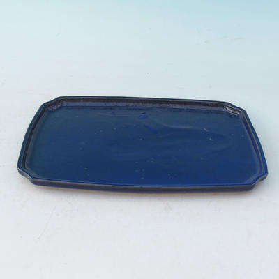 Bonsai-Wassertablett H 07p - 27 x 18 x 2 cm, blau - 27 x 18 x 2 cm - 2