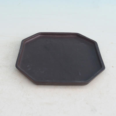 Bonsai Tablett 14 - 17,5 x 17,5 x 1,5 cm, schwarz matt - 17,5 x 17,5 x 1,5 cm - 2