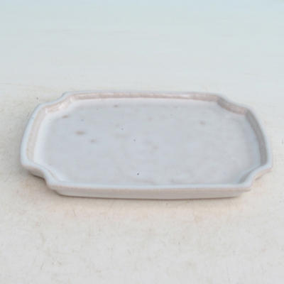Bonsai-Wasserschale H 17 - 14 x 10 x 1 cm, weiß - 14 x 10 x 1 cm - 2