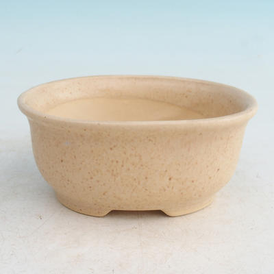Keramik Bonsai Schüssel H 30 - 12 x 10 x 5 cm, beige- 12 x 10 x 5 cm - 2