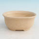 Keramik Bonsai Schüssel H 30 - 12 x 10 x 5 cm, beige- 12 x 10 x 5 cm - 2/2