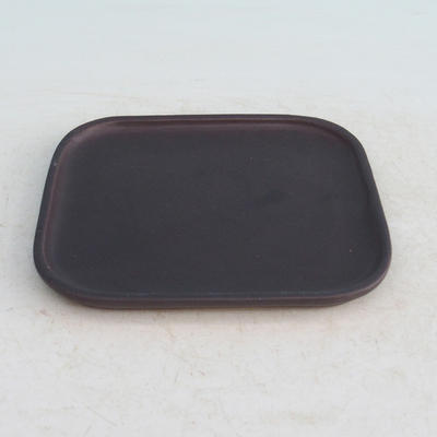 Bonsai Tablett P 37 - 14 x 13 x 1 cm, schwarz matt - 14 x 13 x 1 cm - 2