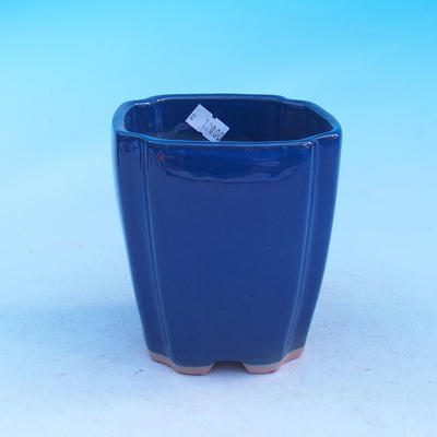 Keramische Bonsai Schüssel - Kaskade, blau - 2