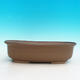 Keramik Bonsai Schüssel H 10 - 37 x 27 x 10 cm, braun - 37 x 27 x 10 cm - 2/3
