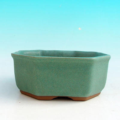 Keramik Bonsai Schüssel H 13 - 11,5 x 11,5 x 4,5 cm - 2