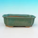 Bonsaischale aus Keramik H 03 - 16,5 x 11,5 x 5 cm, grün - 16,5 x 11,5 x 5 cm - 2/3
