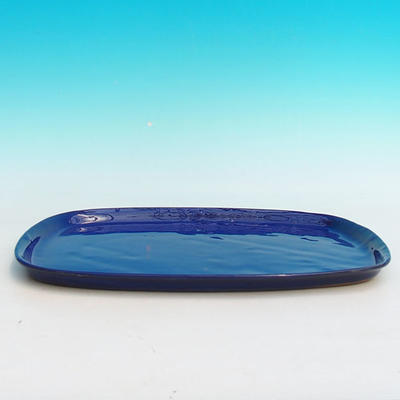 Bonsai Wassertablett H10 - 34 x 23 x 2 cm, blau - 34 x 23 x 2 cm - 2