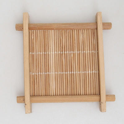 Holztisch unter Bonsai braun 8,5 x 8,5 x 1,3 cm - 3