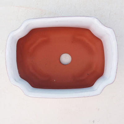 Bonsaischale aus Keramik H 01 - 12 x 9 x 5 cm, weiß - 12 x 9 x 5 cm - 3