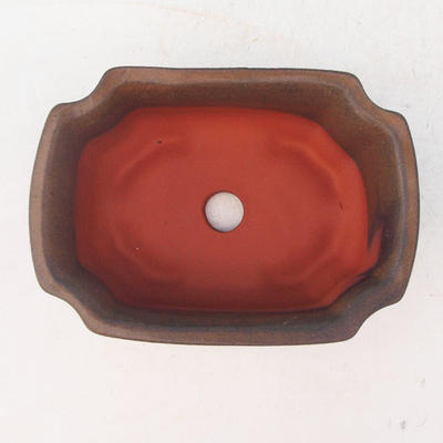 Bonsaischale aus Keramik H 01 - 12 x 9 x 5 cm, braun - 12 x 9 x 5 cm - 3