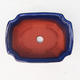 Bonsaischale aus Keramik H 01 - 12 x 9 x 5 cm, blau - 12 x 9 x 5 cm - 3/3