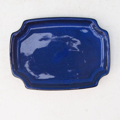 Bonsai Tablett H 01 - 11,5 x 8,5 x 1 cm, blau - 11,5 x 8,5 x 1 cm - 3
