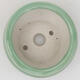 Keramik-Bonsaischale 7,5 x 7,5 x 3,5 cm, Farbe grün - 3/3