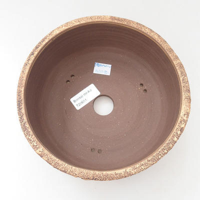 Keramische Bonsai-Schale 18 x 18 x 7,5 cm, Farbe rissig - 3