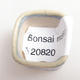 Mini Bonsai Schüssel 3 x 3 x 2 cm, Farbe blau - 3/3