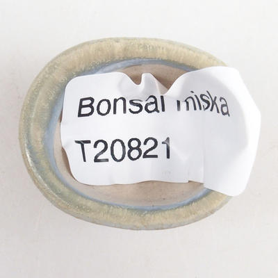Mini Bonsai Schüssel 3 x 2,5 x 2 cm, Farbe blau - 3