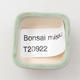 Mini Bonsai Schüssel 2,5 x 2,5 x 1,5 cm, Farbe grün - 3/3
