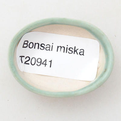Mini Bonsai Schüssel 4 x 3 x 1 cm, Farbe grün - 3