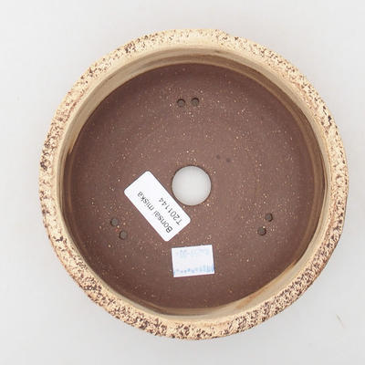 Keramik Bonsai Schüssel 15 x 15 x 5,5 cm, Farbe rissig - 3