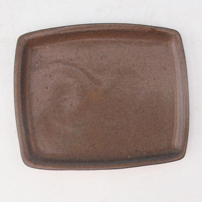 Bonsai Tablett H11 - 11 x 9,5 x 1 cm, braun - 11 x 9,5 x 1 cm - 3