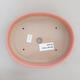 Bonsaischale aus Keramik 16,5 x 13,5 x 4 cm, Farbe Rosa - 3/3