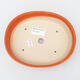 Keramik-Bonsaischale 17,5 x 14 x 4 cm, Farbe Orange - 3/3