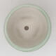 Keramik-Bonsaischale 4,5 x 4,5 x 3 cm, Farbe grün - 3/3