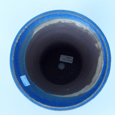 Keramik Bonsai Schüssel 20 x 20 x 20,5 cm Farbe blau - 3