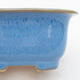 Keramik-Bonsaischale 7,5 x 6,5 x 3,5 cm, Farbe Blau - 3/3