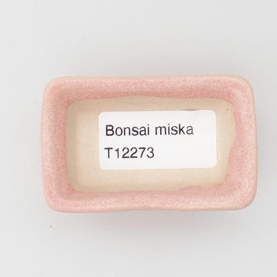 Mini-Bonsaischale 6,5 x 4 x 2,5 cm, Farbe pink - 3