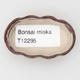 Mini Bonsai Schale 5,5 x 3,5 x 1,5 cm, Farbe rot - 3/3