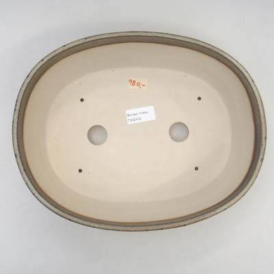 Bonsai-Schale 29,5 x 23 x 10 cm, Farbe graubraun - 3