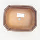 Bonsai-Schale 14,5 x 12 x 6,5 cm, braune Farbe - 3/3