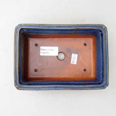 Keramik Bonsai Schüssel 17 x 12 x 5,5 cm, braun-blaue Farbe - 3