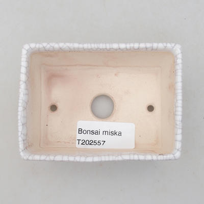 Keramische Bonsai-Schale 9,5 x 6,5 x 3,5 cm, Krebse Farbe - 3
