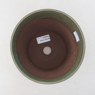 Keramik Bonsai Schüssel 15 x 15 x 16 cm, Farbe grün - 3