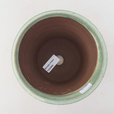 Keramische Bonsai-Schale 15 x 15 x 15 cm, Farbe grün - 3