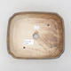 Keramische Bonsai-Schale 20 x 17 x 5,5 cm, braune Farbe - 3/3