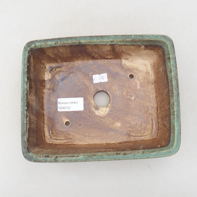 Keramische Bonsai-Schale 20,5 x 16,5 x 6,5 cm, Farbe grün - 3