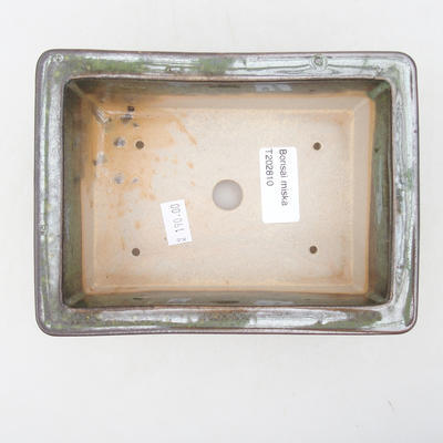 Keramische Bonsai-Schale 16 x 12 x 5,5 cm, Farbe grün - 3
