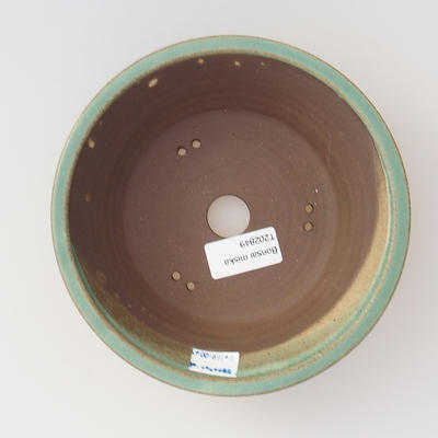 Keramische Bonsai-Schale 16 x 16 x 5,5 cm, Farbe grün - 3