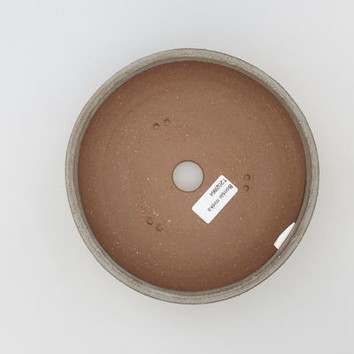 Keramische Bonsai-Schale 18 x 18 x 6,5 cm, graue Farbe - 3