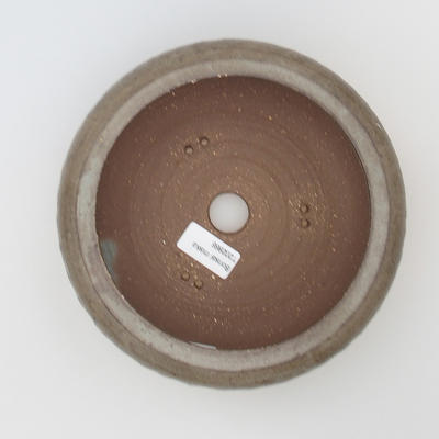 Keramische Bonsai-Schale 17 x 17 x 7,5 cm, graue Farbe - 3