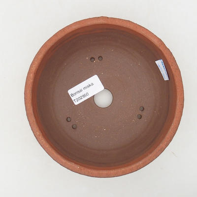 Keramische Bonsai-Schale 15 x 15 x 7 cm, graue Farbe - 3